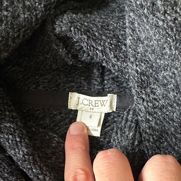 J. Crew Dark Gray Sweater Size Small - Picture 2 of 7